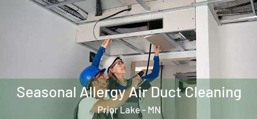 Seasonal Allergy Air Duct Cleaning Prior Lake - MN